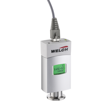 Wolf special offer - Vacuum gauge Welch VMpro 2 chemically resistant, measurment range 1500 to 5x10-5mbar and 1125 to 3.8x10-5Torr, maximum pressure 10bar, with digital display OFFER ENDS 30-05-2025
